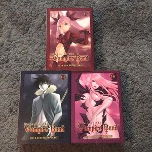 Three vampire buns books 1-9